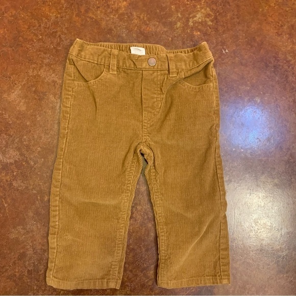 Toddler Tan/Camel Corduroy Pants - Picture 1 of 4